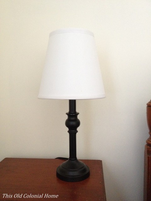 narrow table lamp