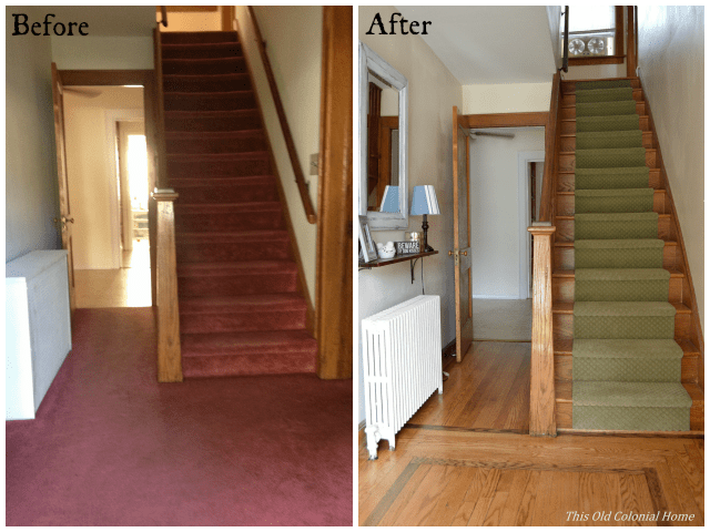 Entryway Before and After