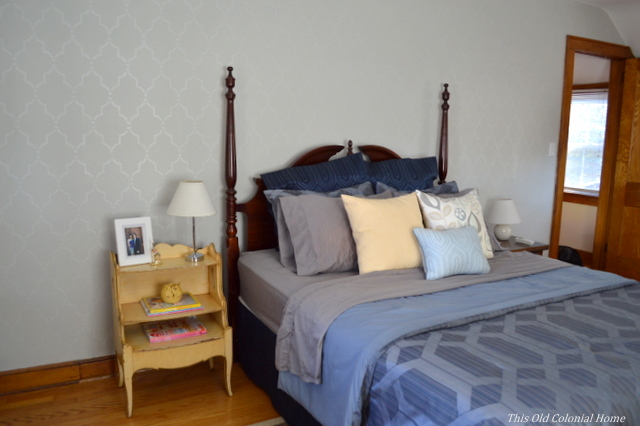 Master bedroom nightstand