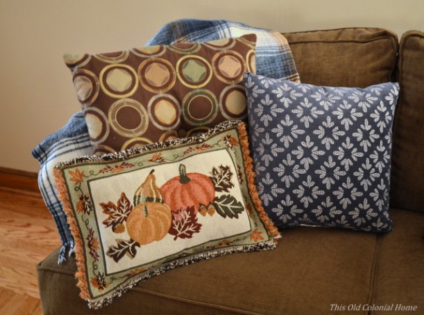 Reversible no sew pillow 