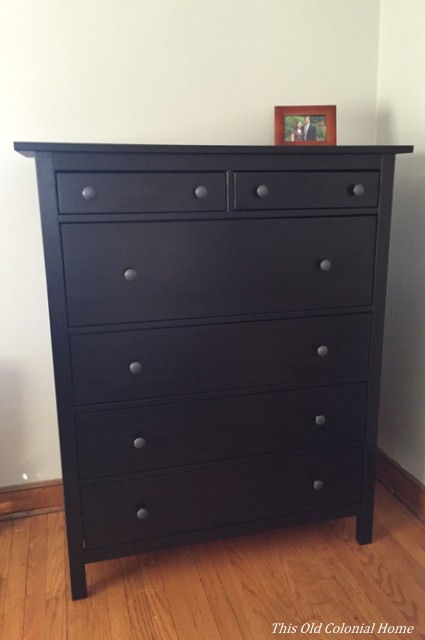 Master bedroom chest of drawers from Ikea 