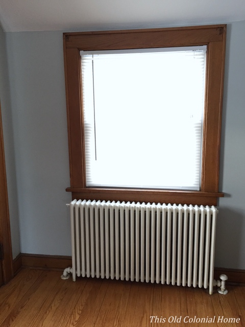 Window next to roof line 