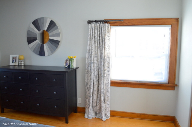 One panel window curtain 