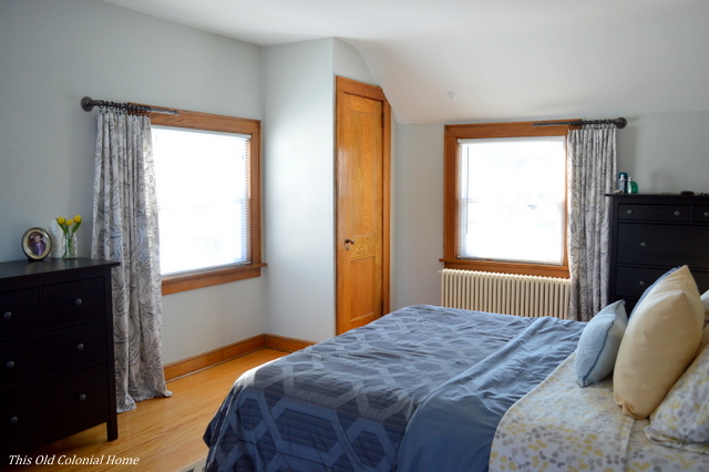 Master bedroom curtains