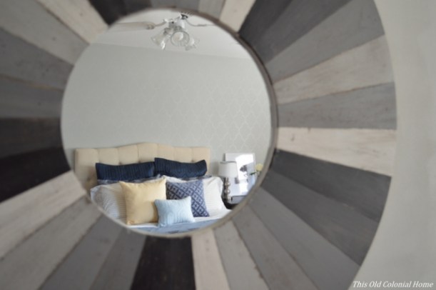 Tufted headboard from Wayfair