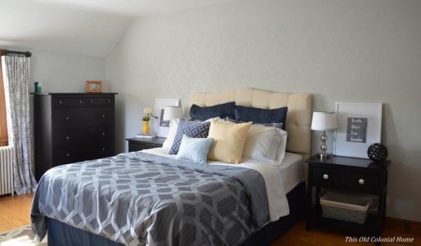 Master bedroom reveal 
