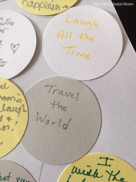 Baby wishes used for nursery decor 