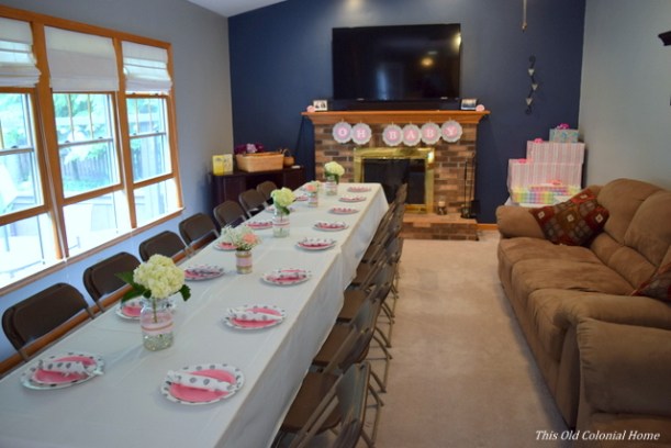 garden party baby shower