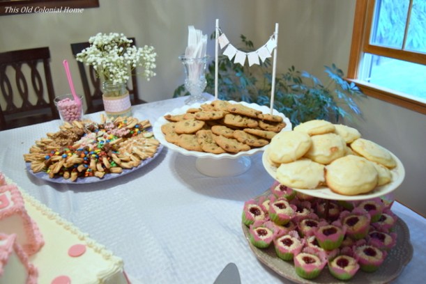 dessert table
